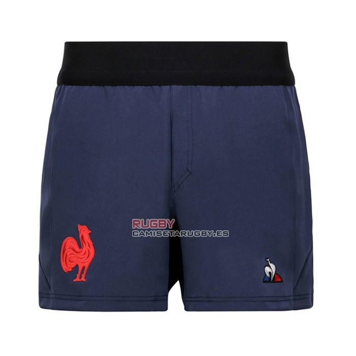 Pantalones Cortos Francia Rugby 2020 Azul